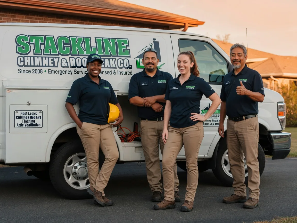 Chimney flashing repair company in Hawley, TX